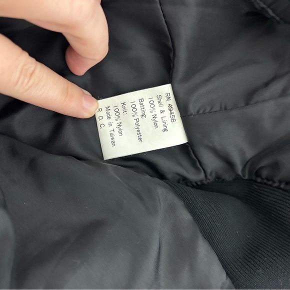 Sno Rags VTG Women's 8 Snowsuit Overalls Black Taiwan Snowpants Nylon Polyester - Picture 7 of 12